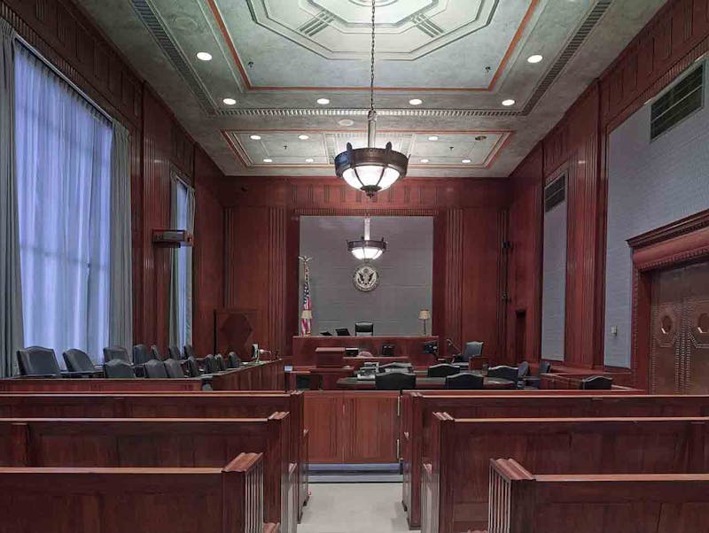 court room