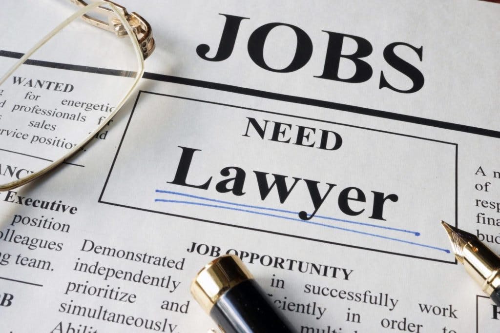 lawyer job in classifieds