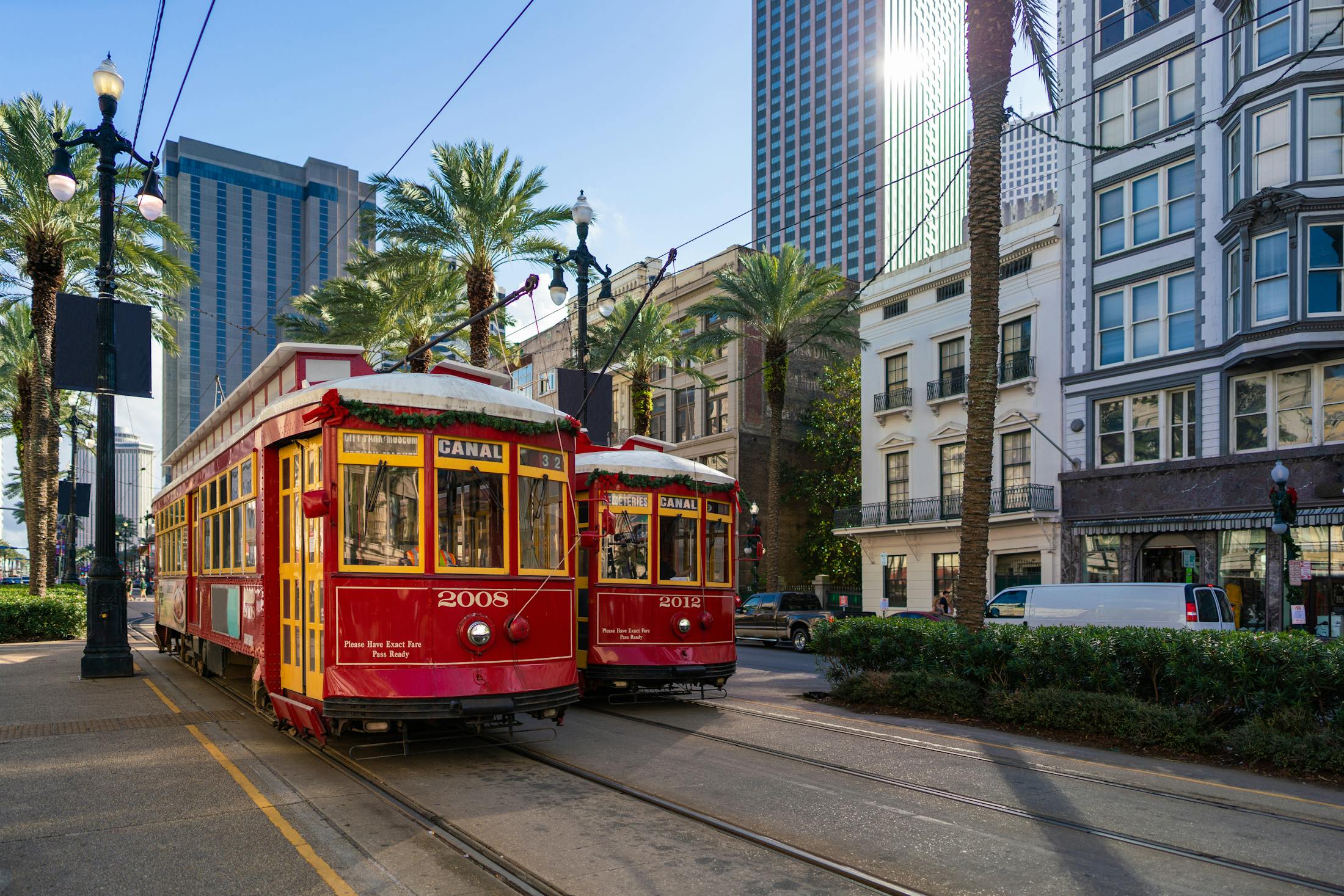trolley car