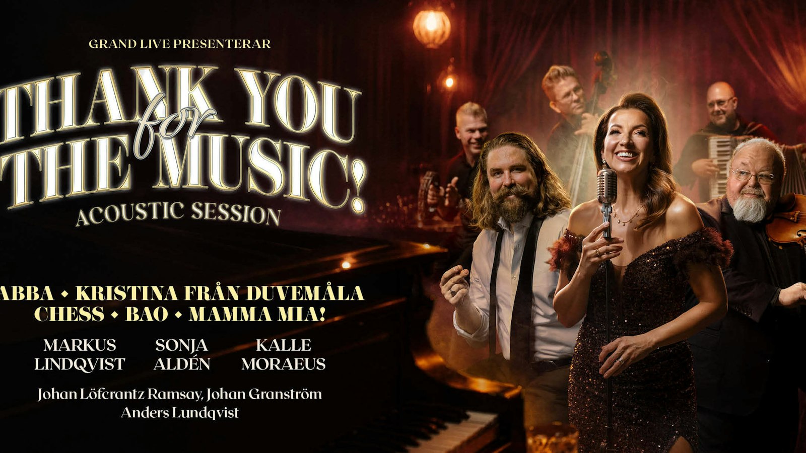 Thank you for the music - Acoustic Session Thank you for the music - Acoustic Session