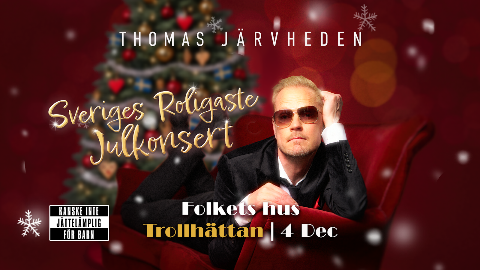 Thomas Järvheden - Sveriges Roligaste Julkonsert Thomas Järvheden - Sveriges Roligaste Julkonsert