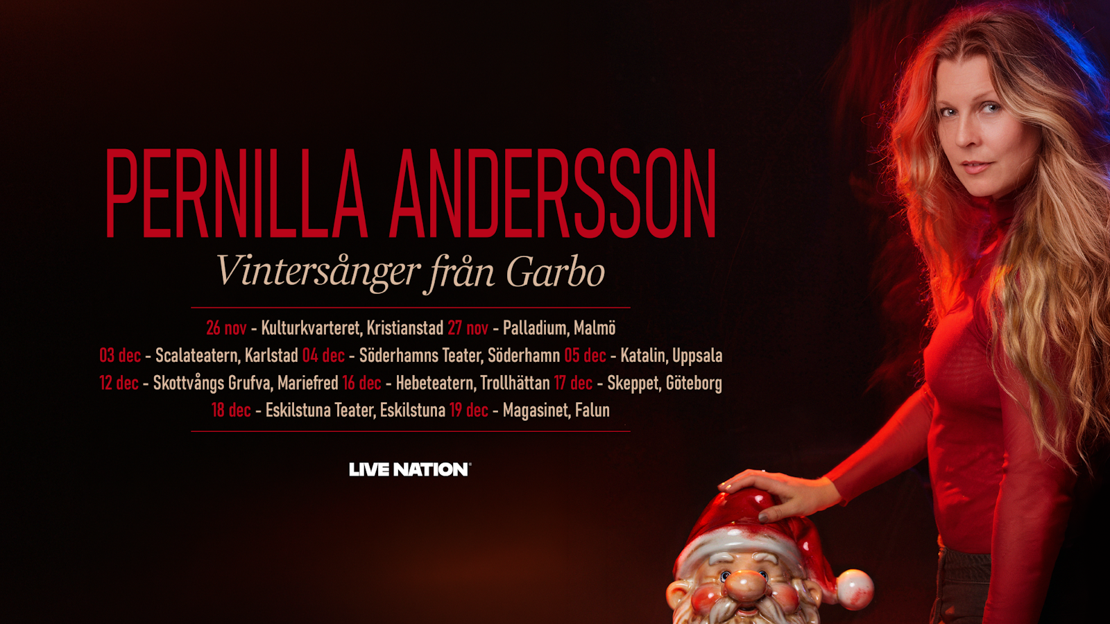 Pernilla Andersson - Vintersånger från Garbo Pernilla Andersson - Vintersånger från Garbo