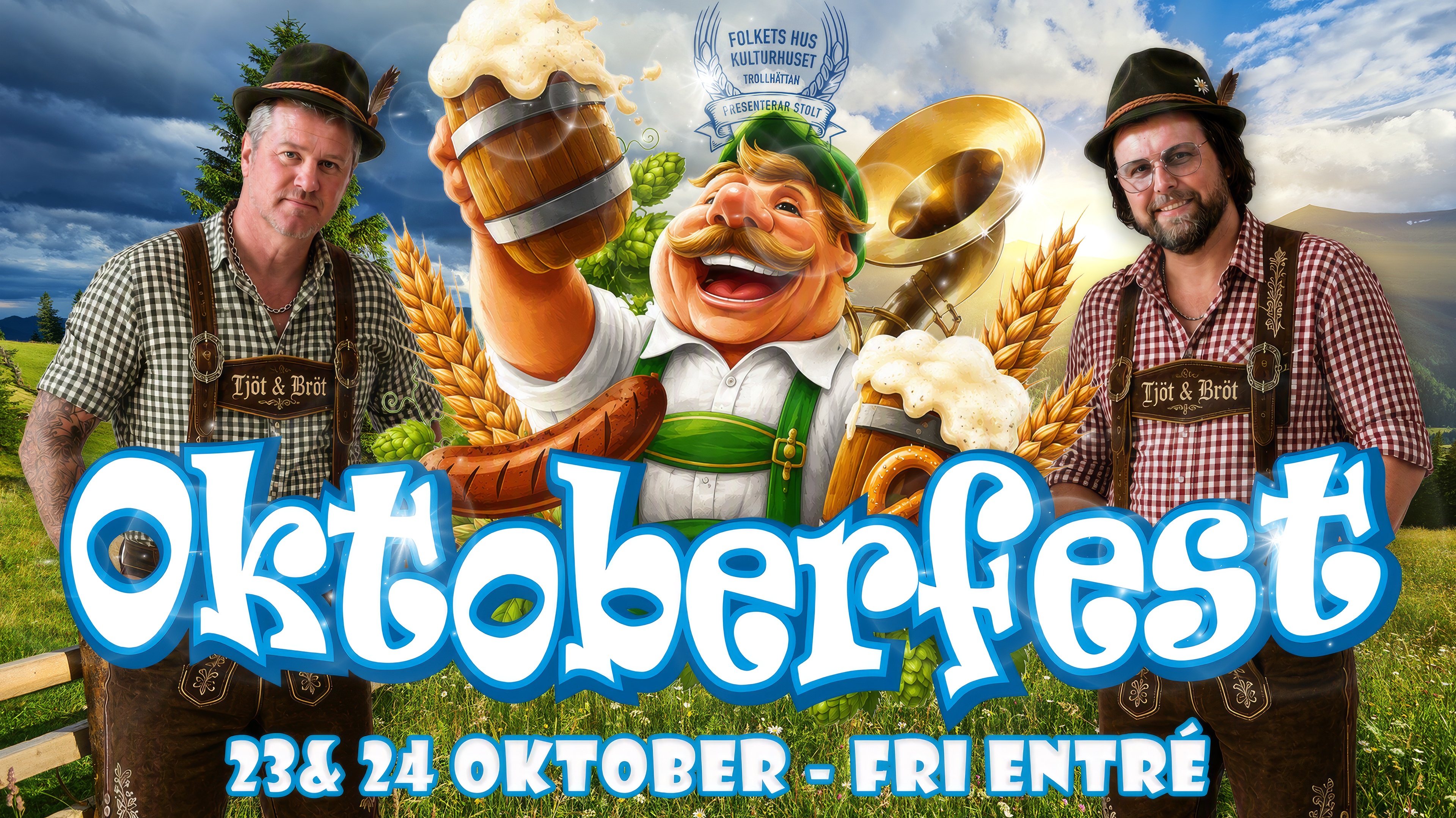 Oktoberfest med Tjöt & bröt - fri entré