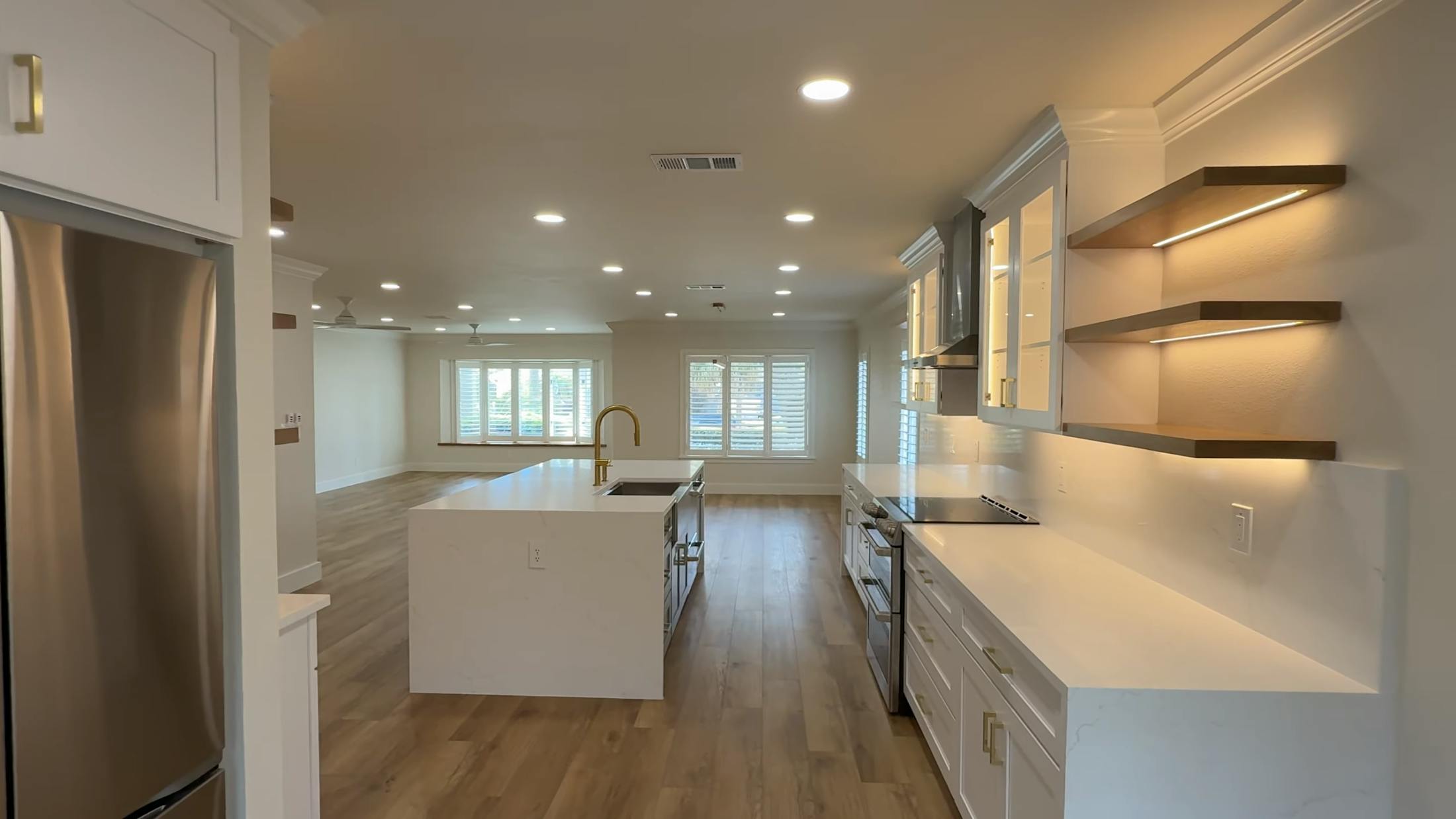 finished condo remodel