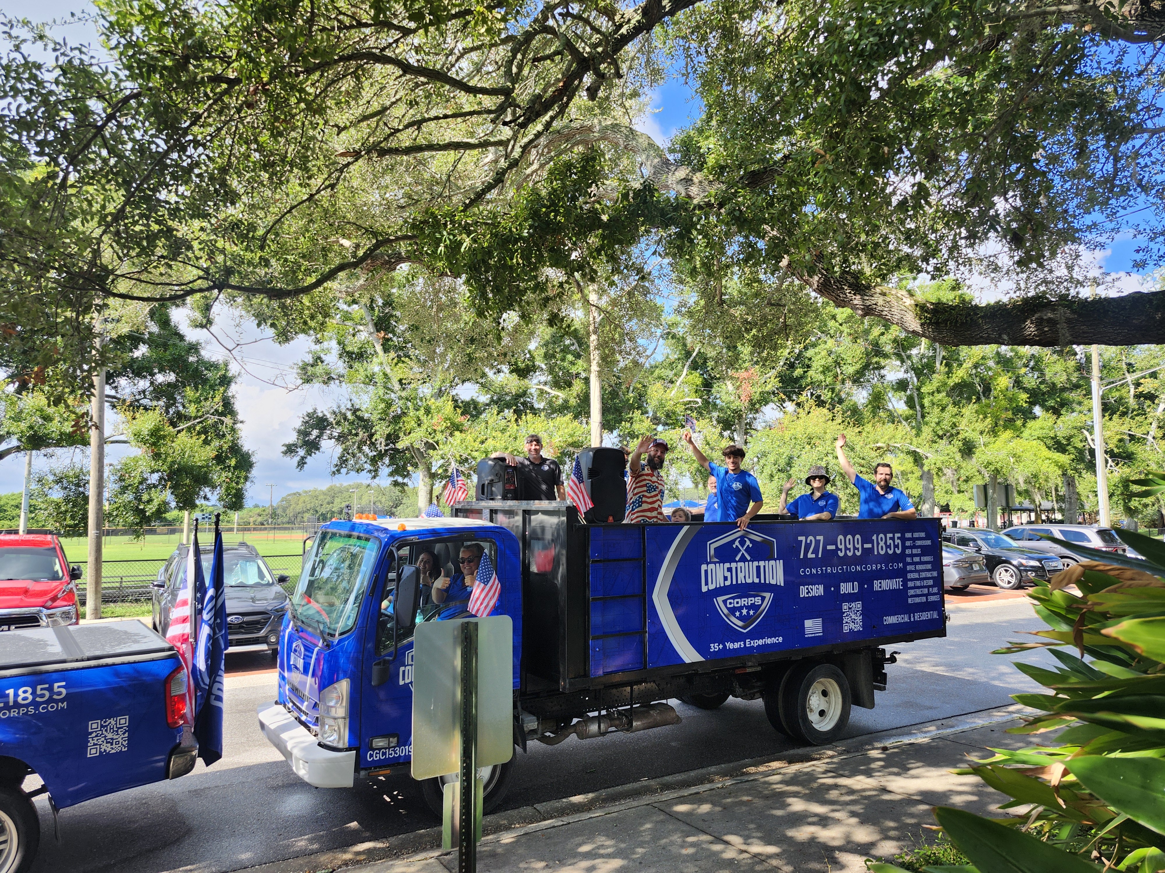 Contstruction Corps Truck