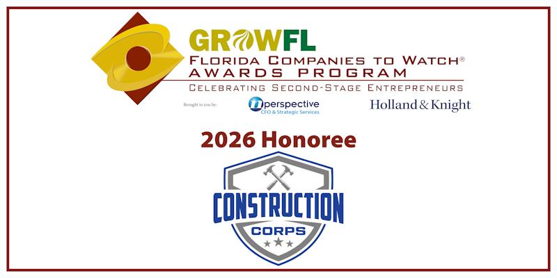 GrowFL Construction Corps Banner