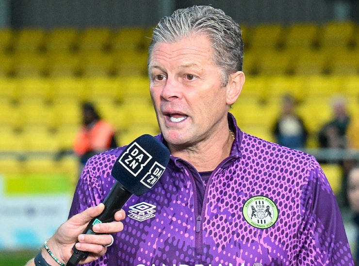 Home match with Boston United chosen for DAZN TV coverage