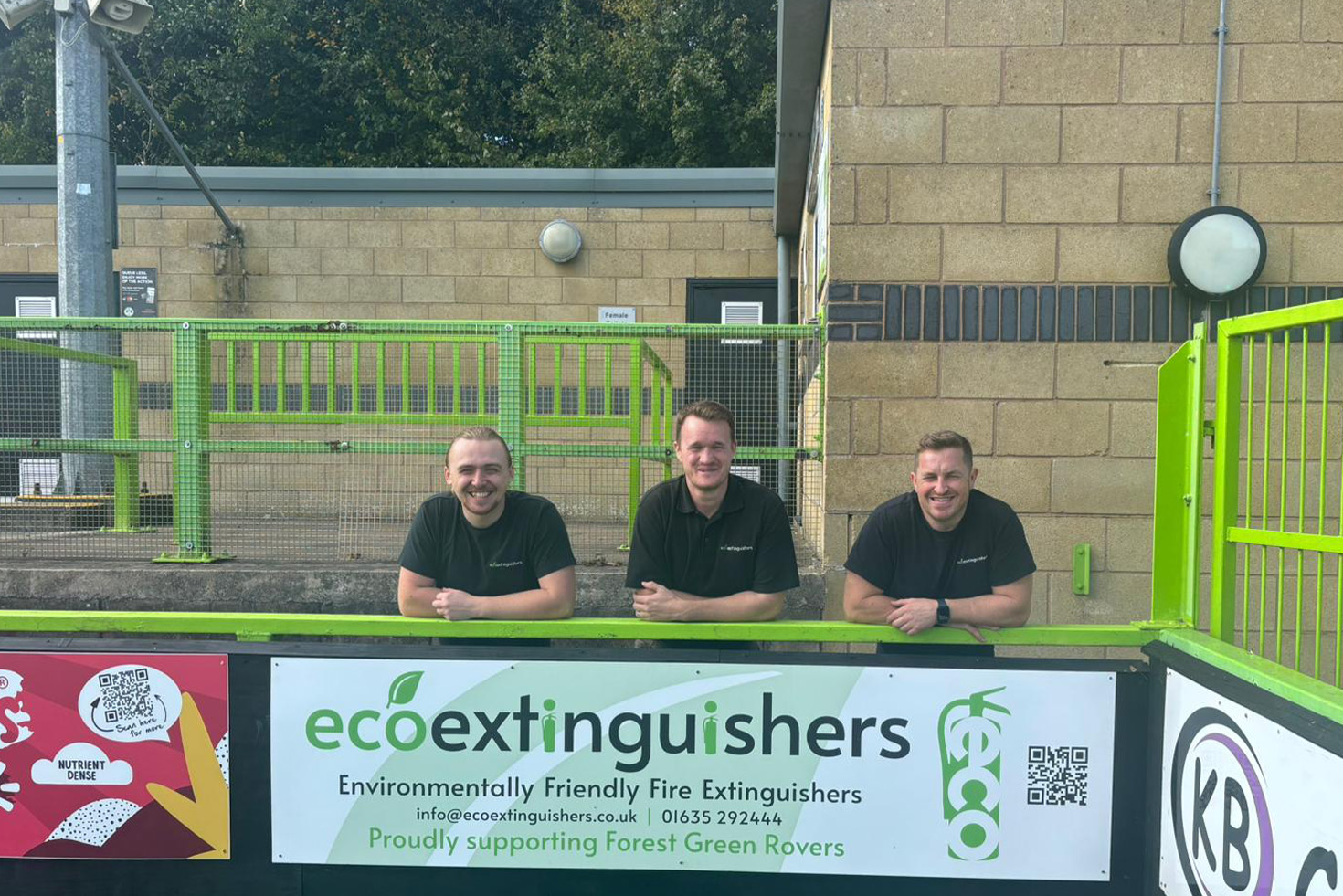 Forest Green partner up with Eco Extinguishers 