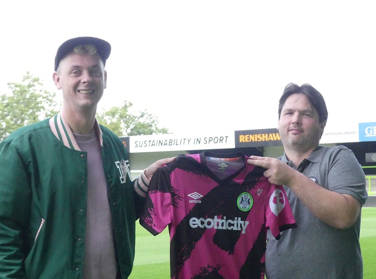Hudson Rose Renews Sponsorship with Forest Green Rovers