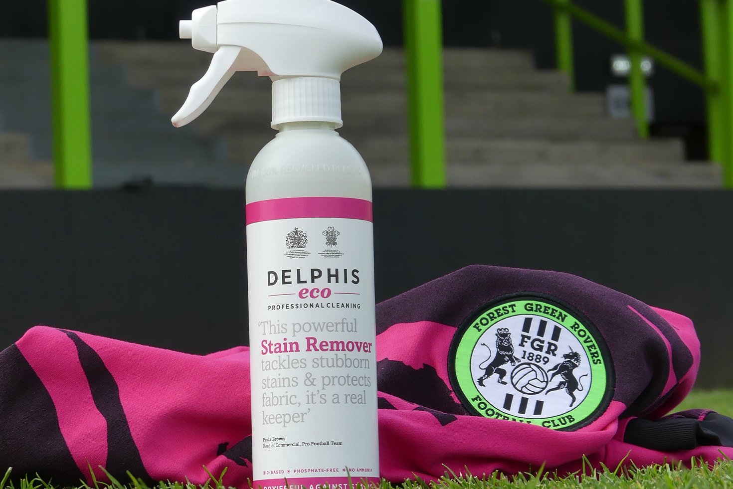 Delphis launch stain remover 
