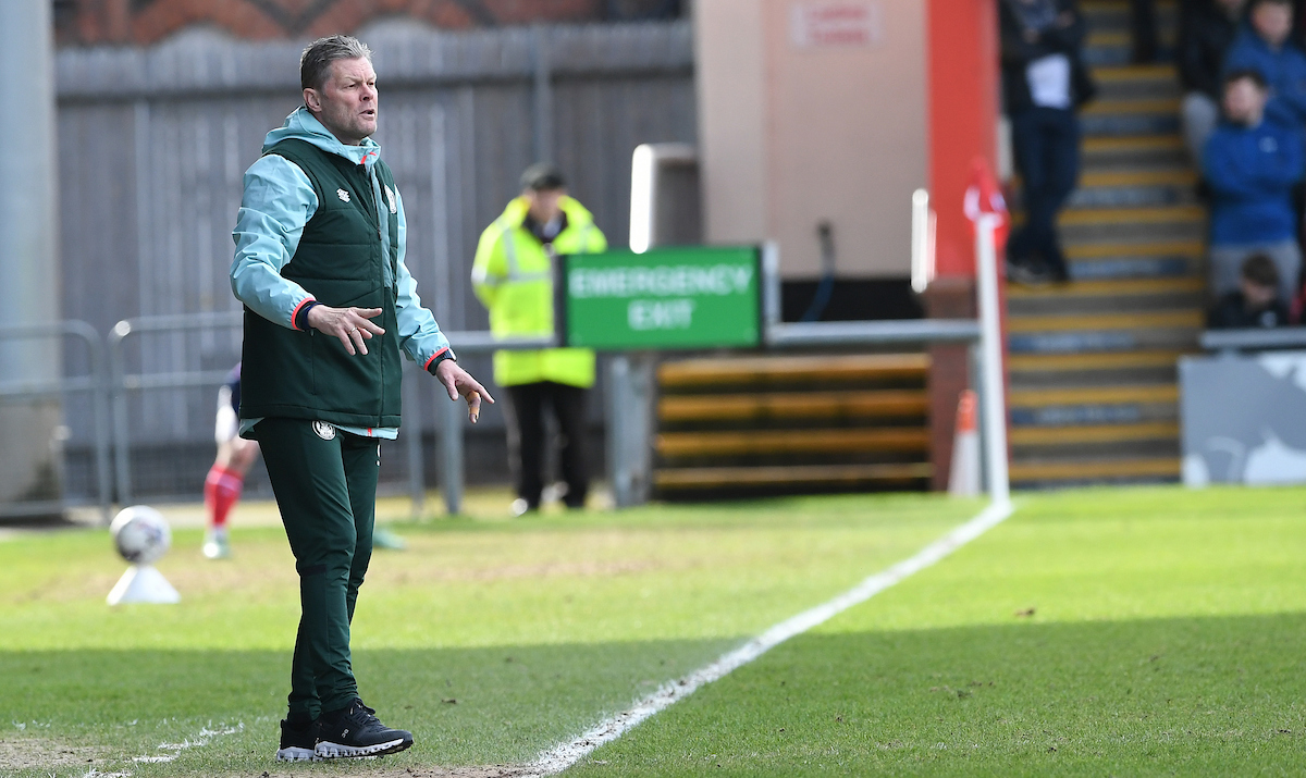 Cotterill on MK Dons test