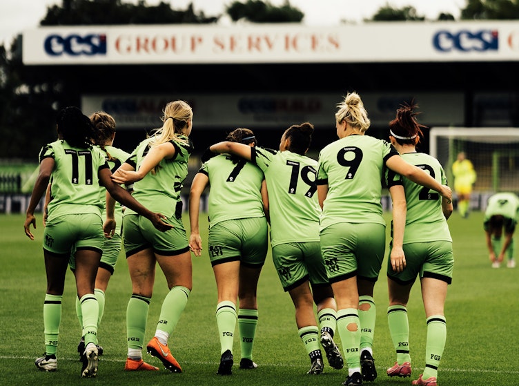 Celebrating International Women's Day vs Walsall!