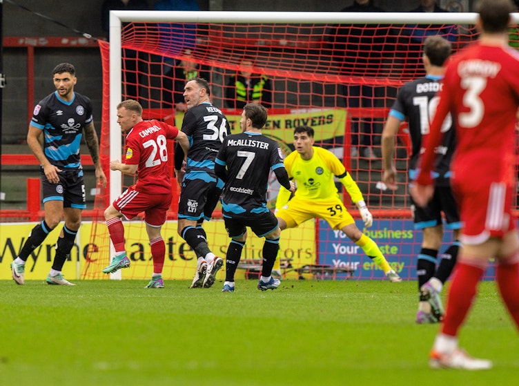 Rovers defeated at Crawley