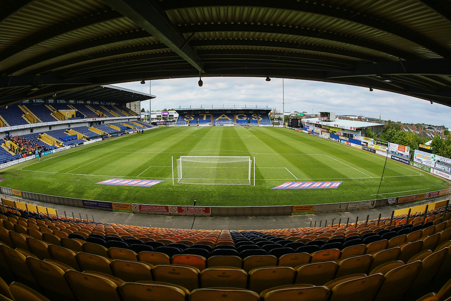 Pitch inspection at Mansfield