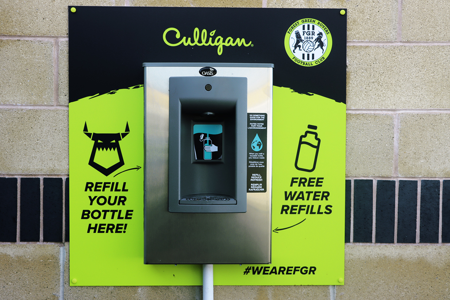 FGR and Culligan champion sustainable hydration
