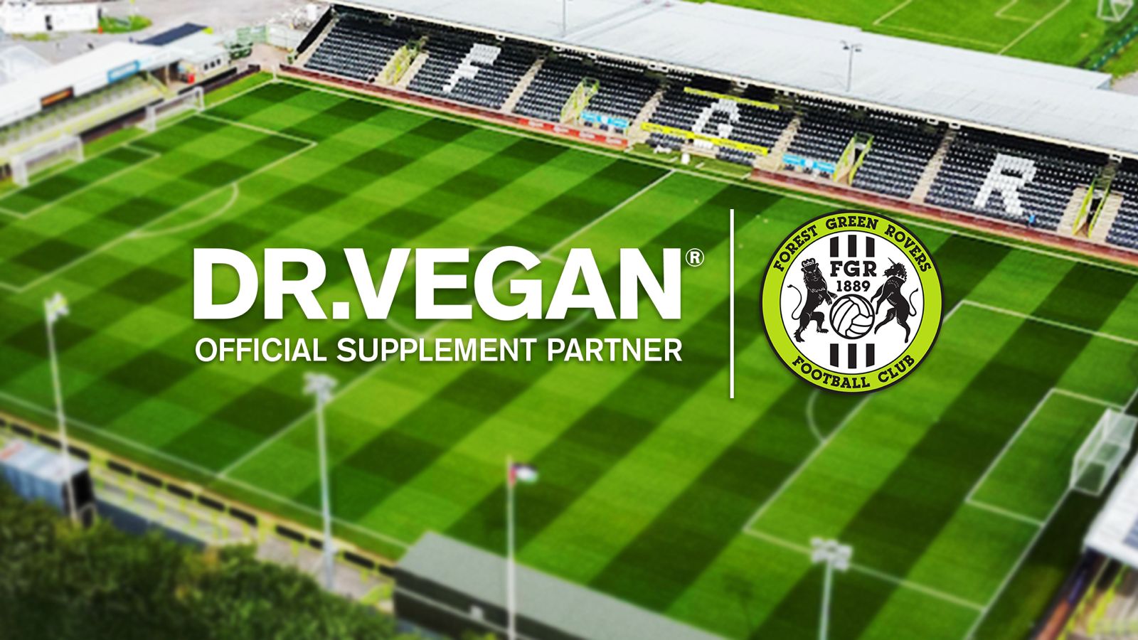 DR.VEGAN become official supplement partner 