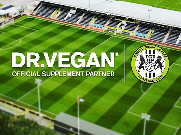 DR.VEGAN become official supplement partner