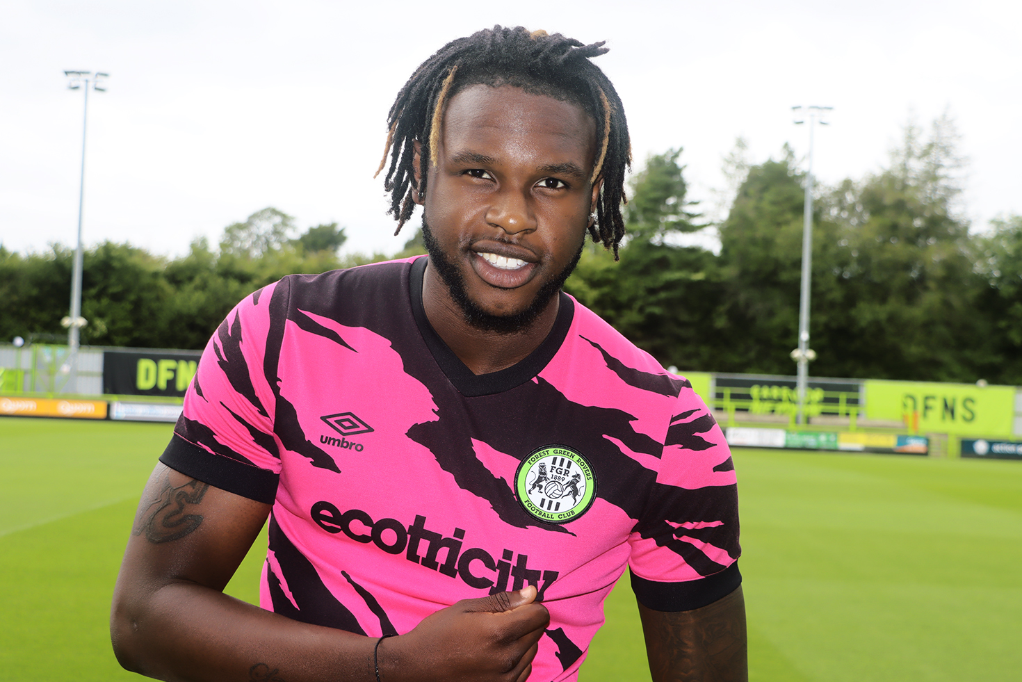 Johnson signs after successful trial