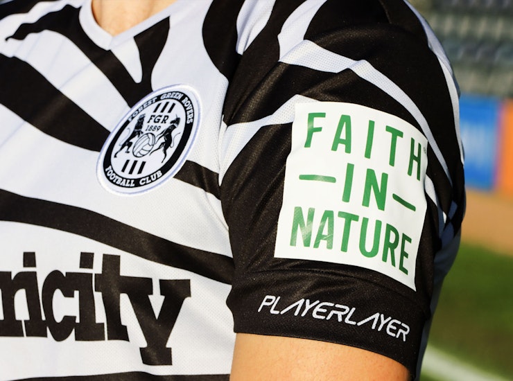 Faith in Nature partner with FGR to clean up football