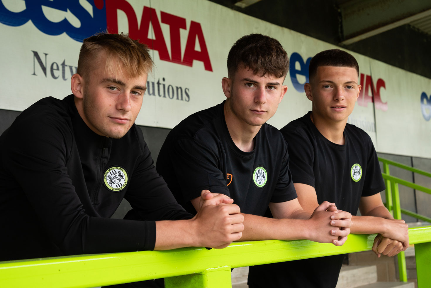 Academy trio sign pro deals
