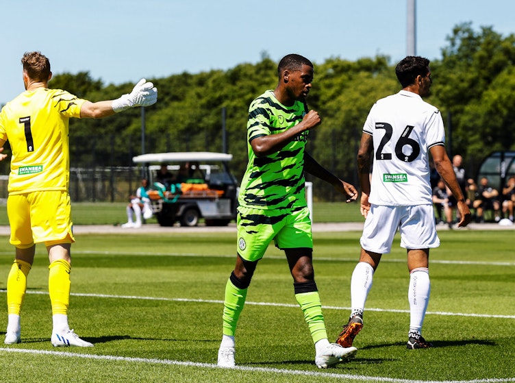 Narrow defeat in Swansea clash