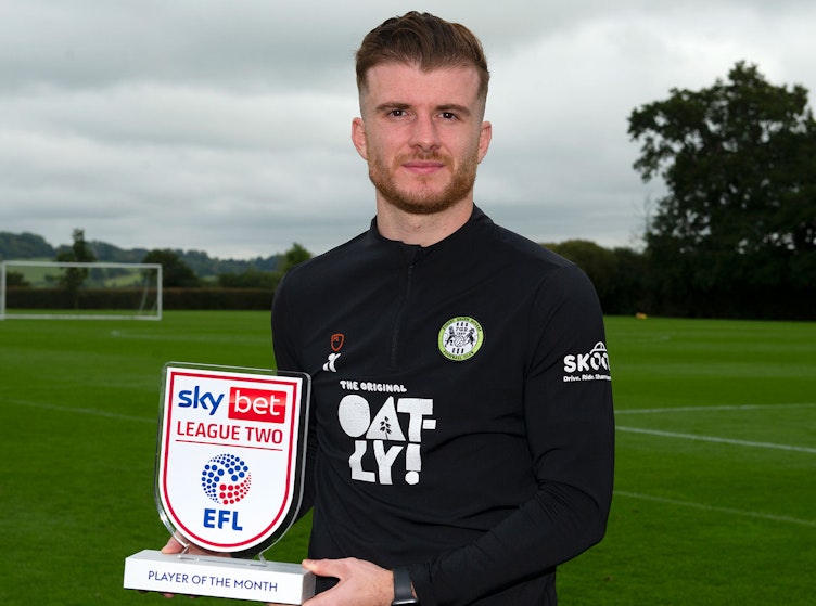 Cadden named Player of the Month