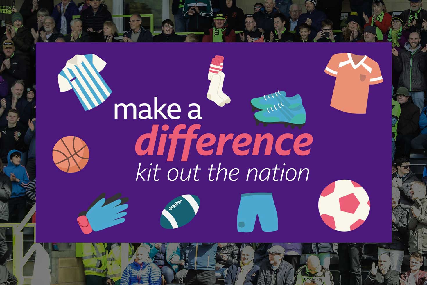 Kit out the Nation campaign launches