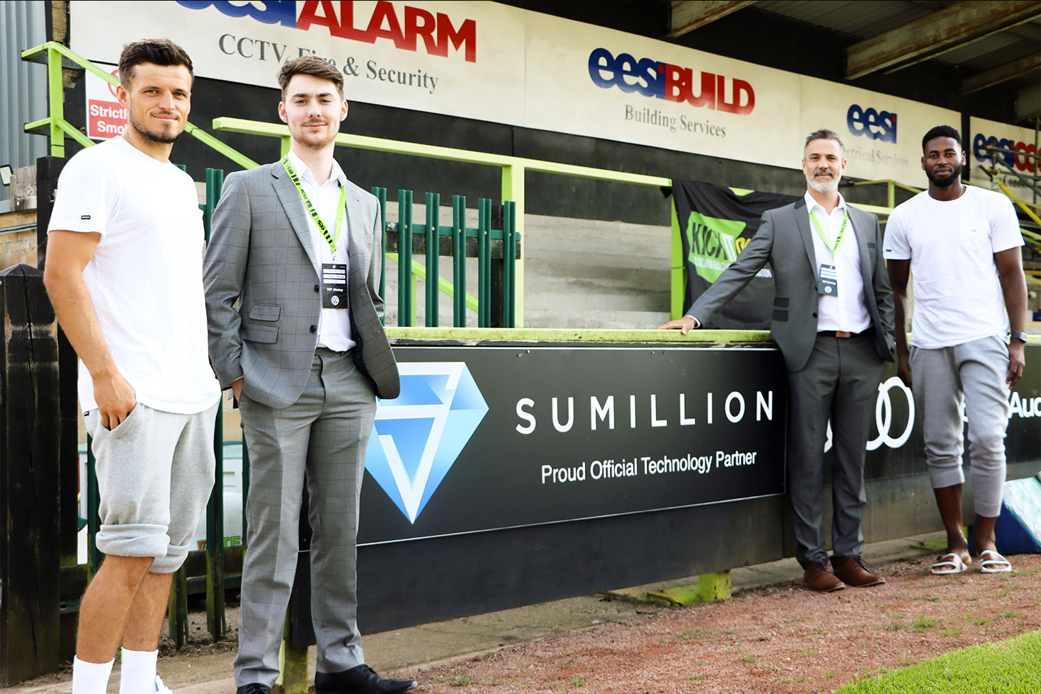 Sumillion sign as Official Tech Partner