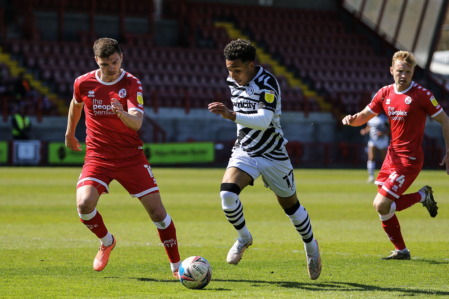 Watch back the Crawley action