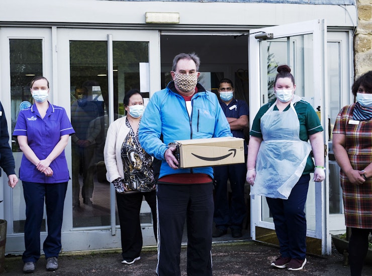 Rovers thank Gloucestershire's care workers
