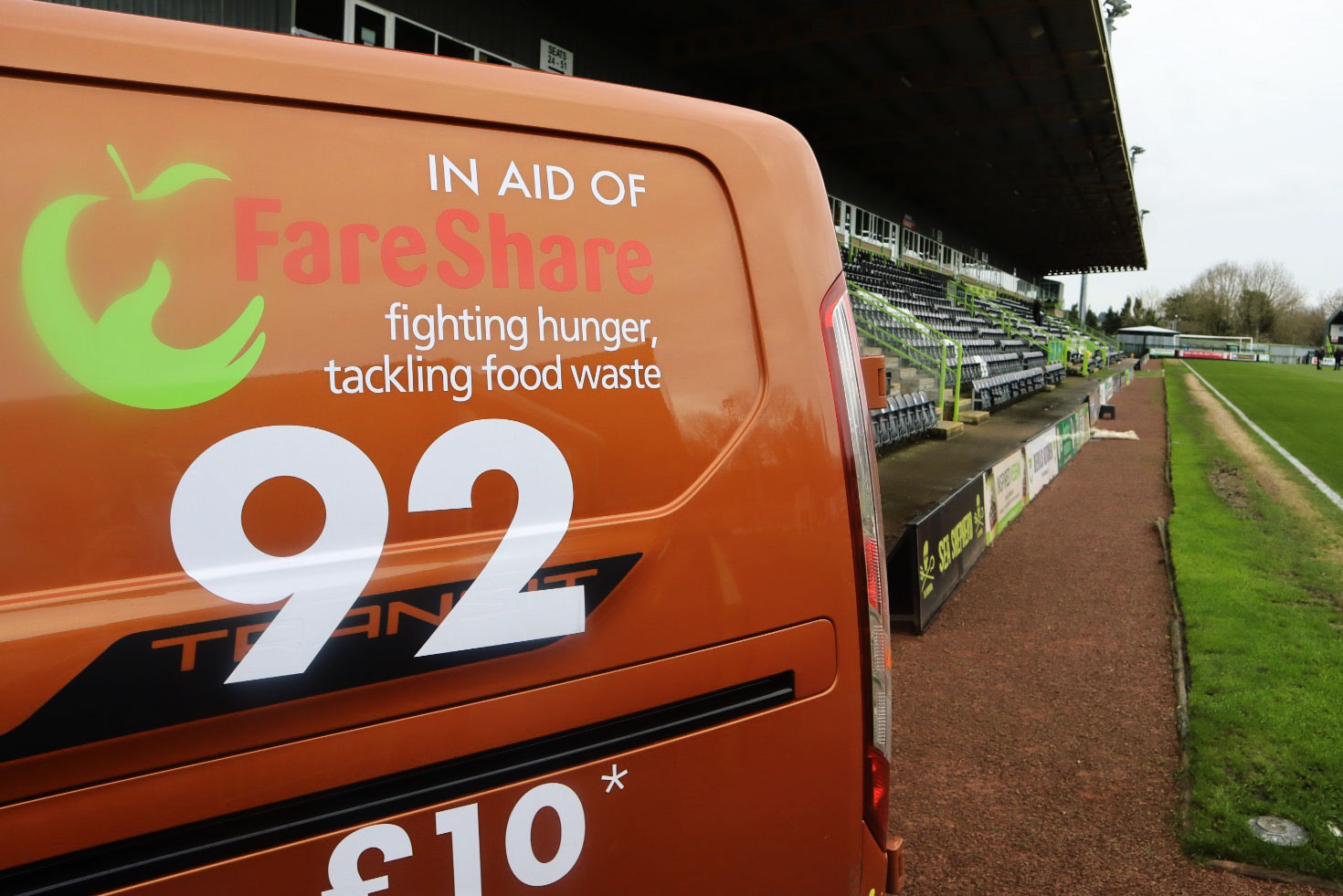 Rovers support Go Ginger on nationwide charity trip