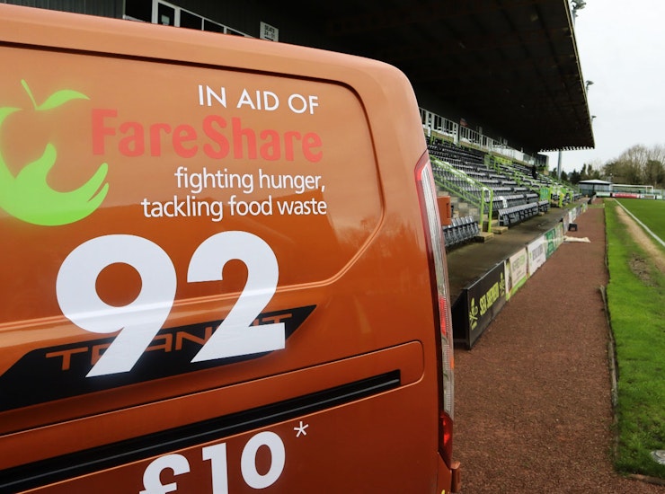 Rovers support Go Ginger on nationwide charity trip