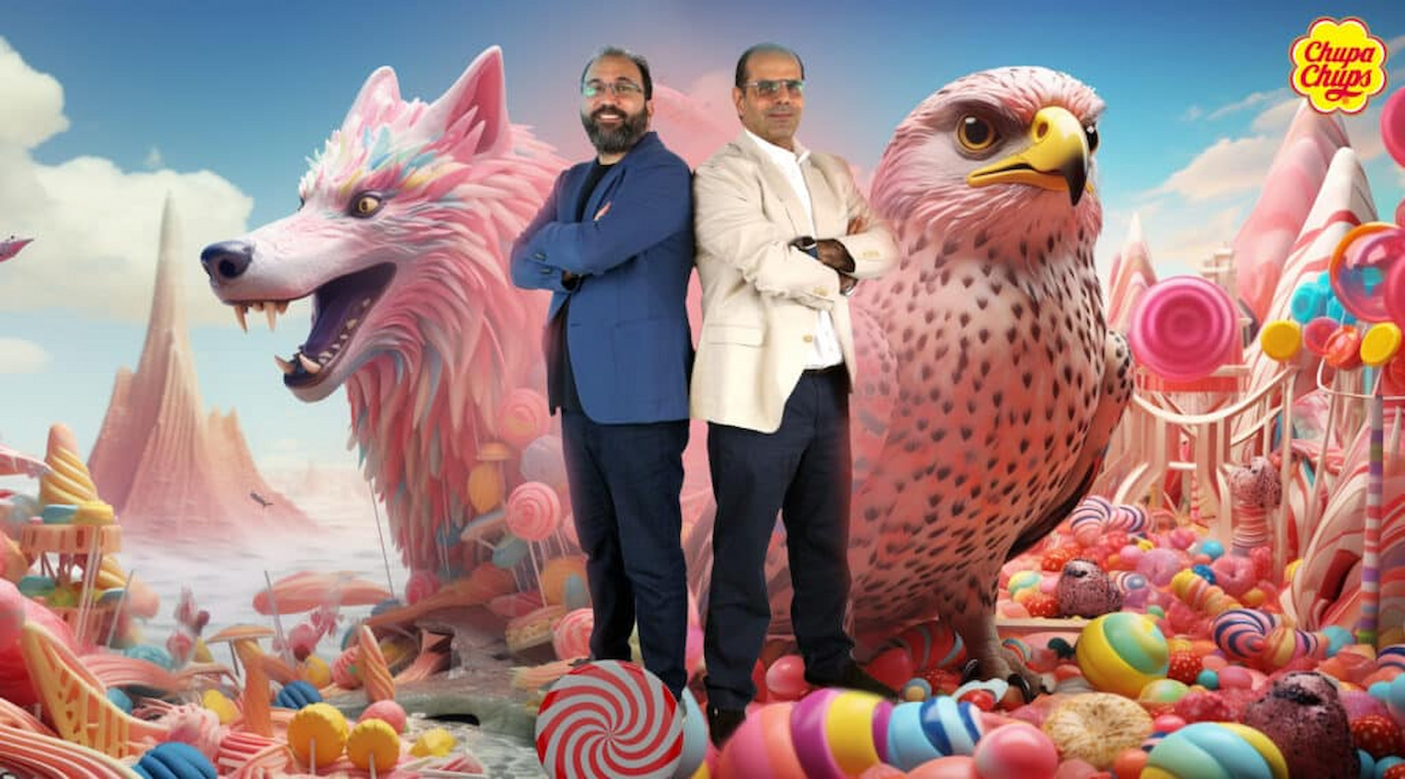Chupa Chups World of AI Campaign Image