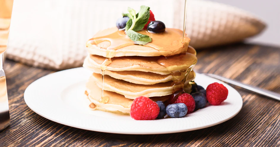 article 8 petits dejeuners avant une course pancakes