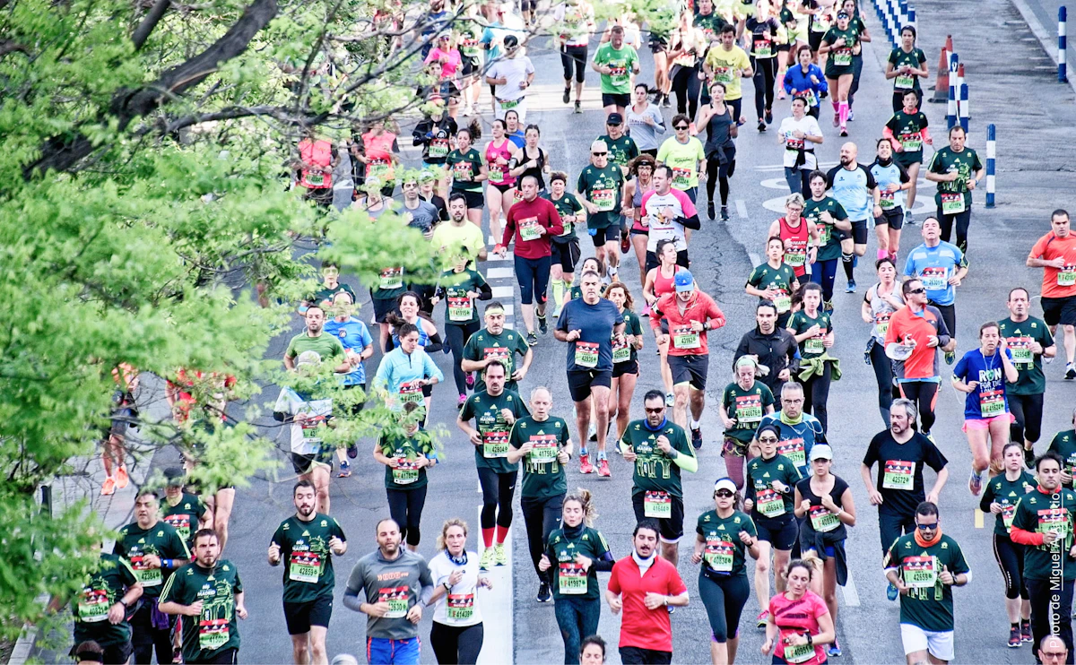 Temps moyen sur marathon