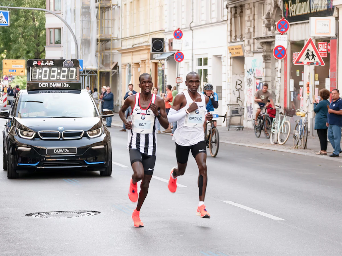 Même Eliud Kipchoge effectue une coupure annuelle avec la course à pied.
