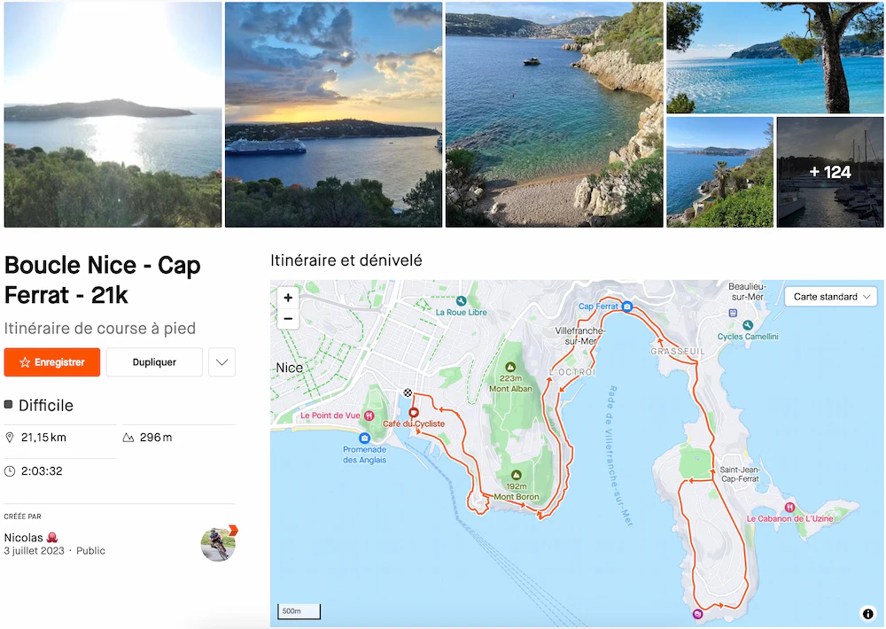article ou courir a nice 1