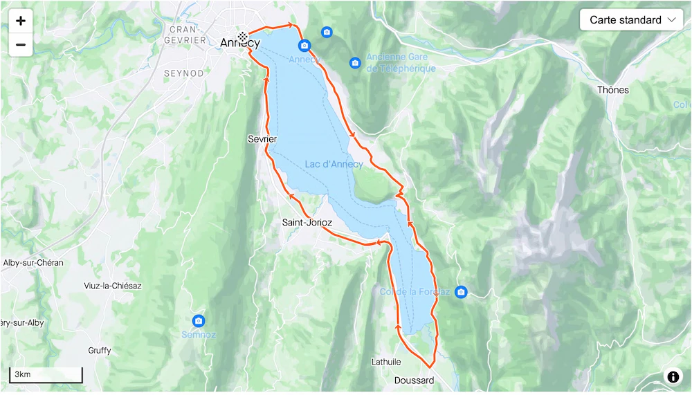 tour du lac annecy