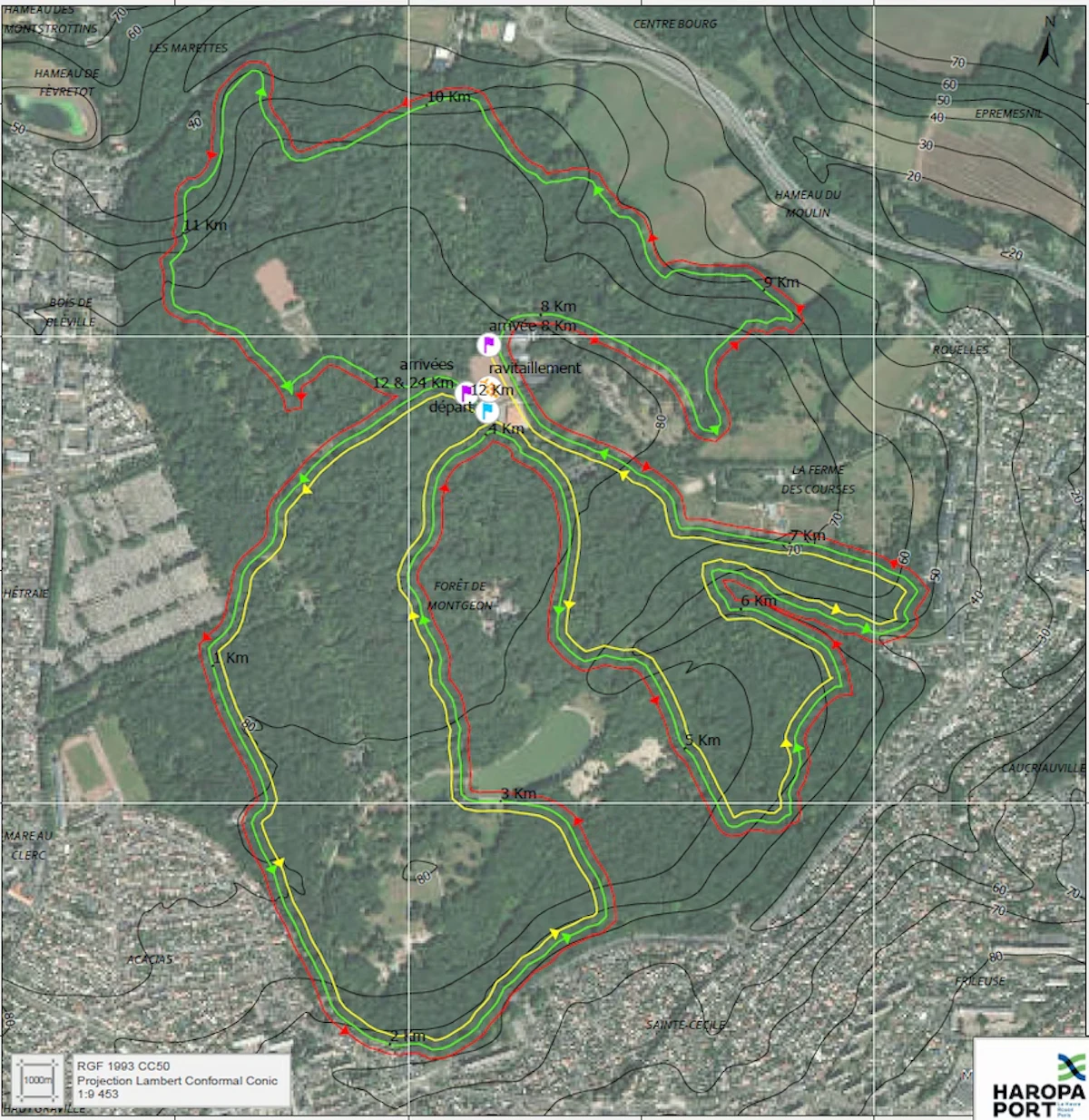 article ou courir au havre lh trail aventure