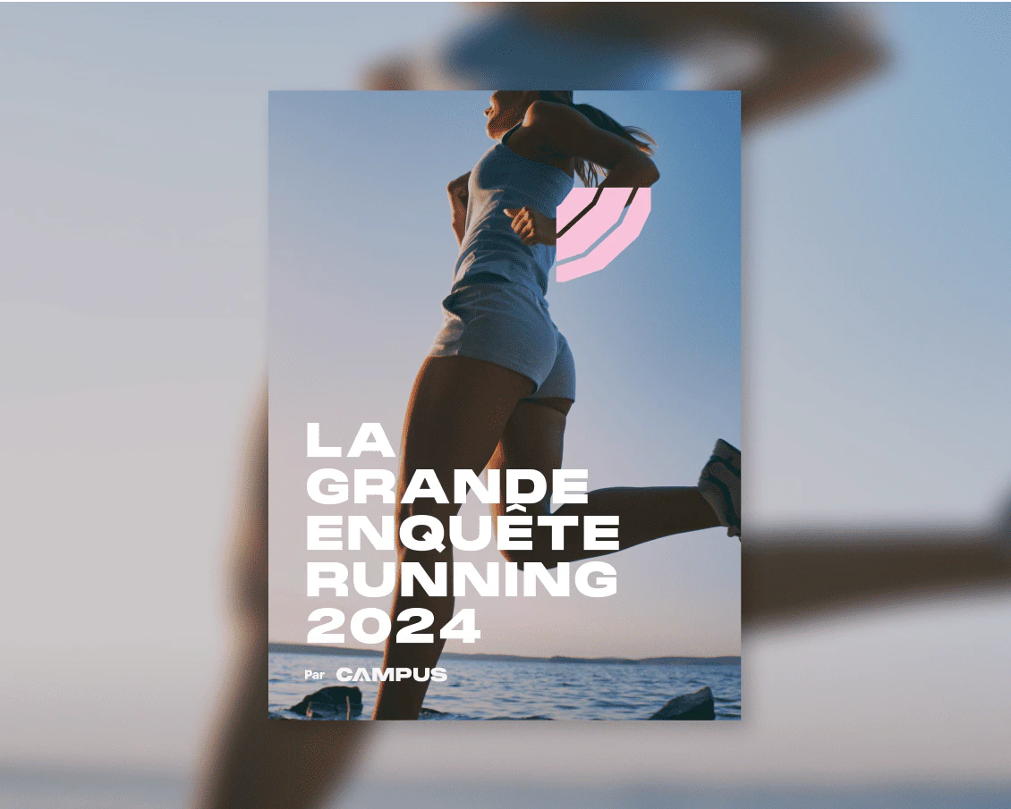 Couverture grande enquête running 2024 par Campus.coach