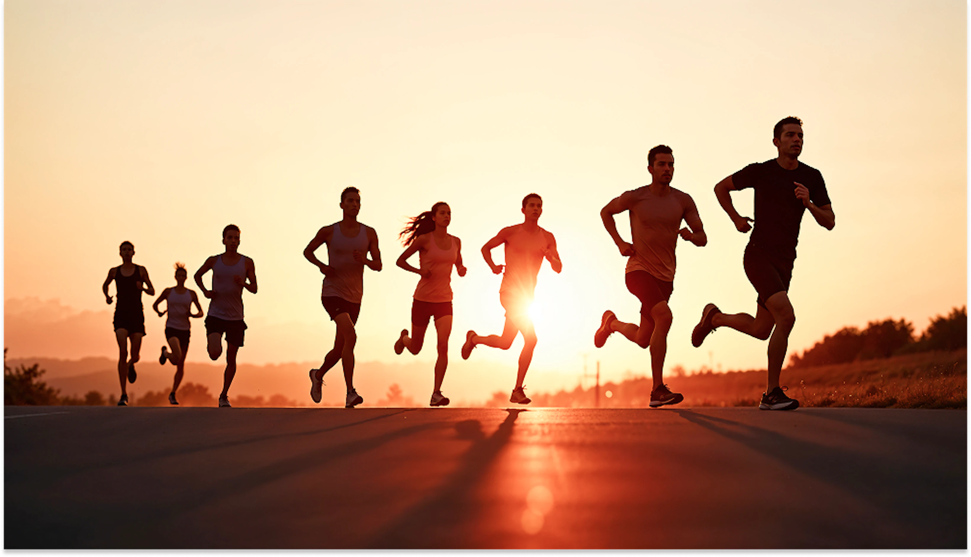 courir sous 30 degrés
