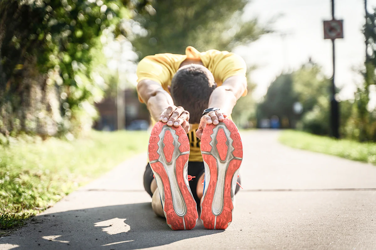 exercices étirements après la course