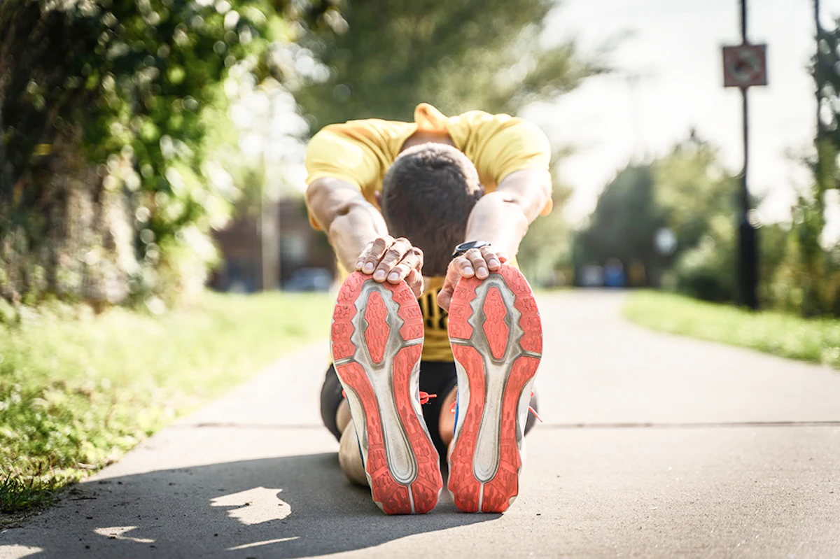 exercices étirements après la course
