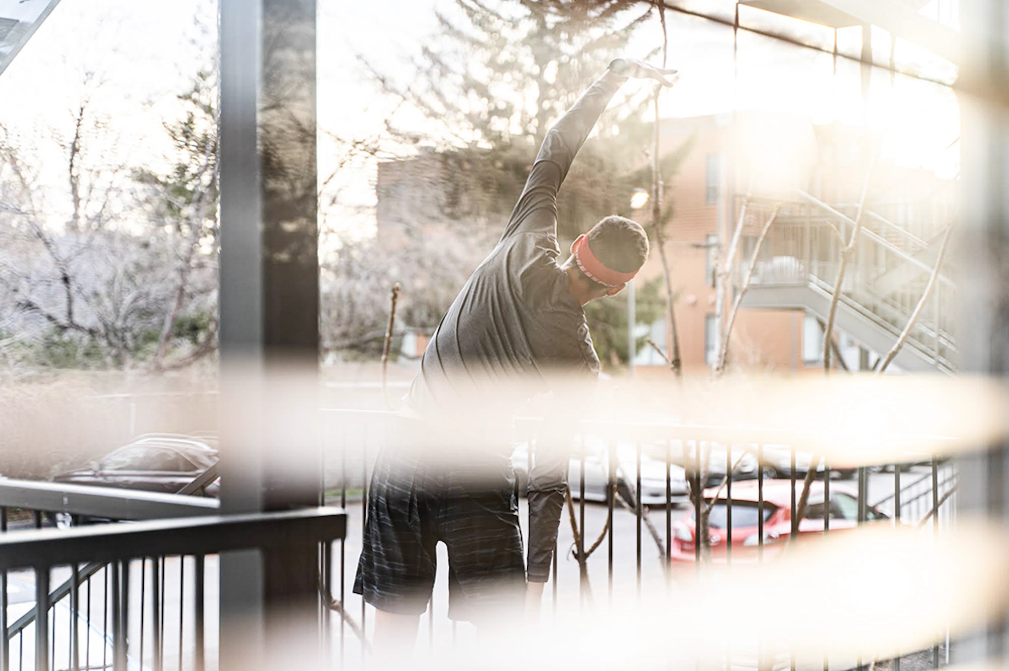 course à pied étirements