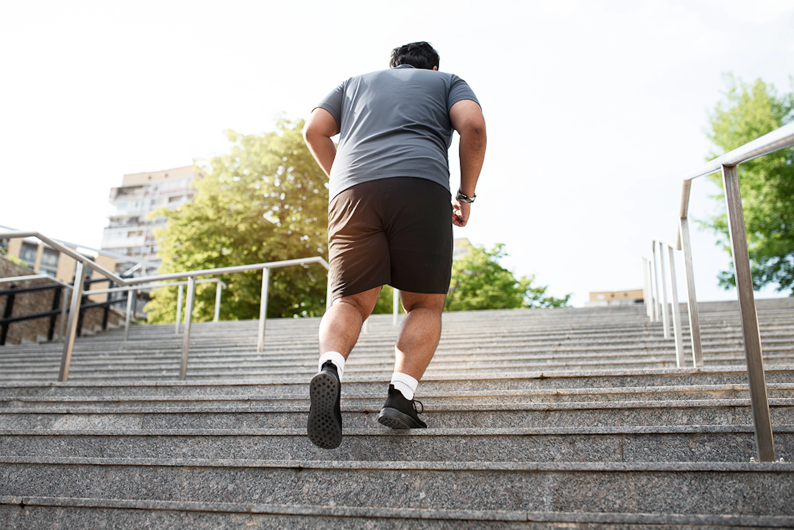 courir en surpoids