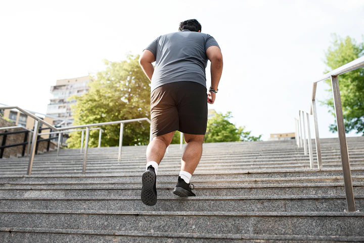 courir en surpoids