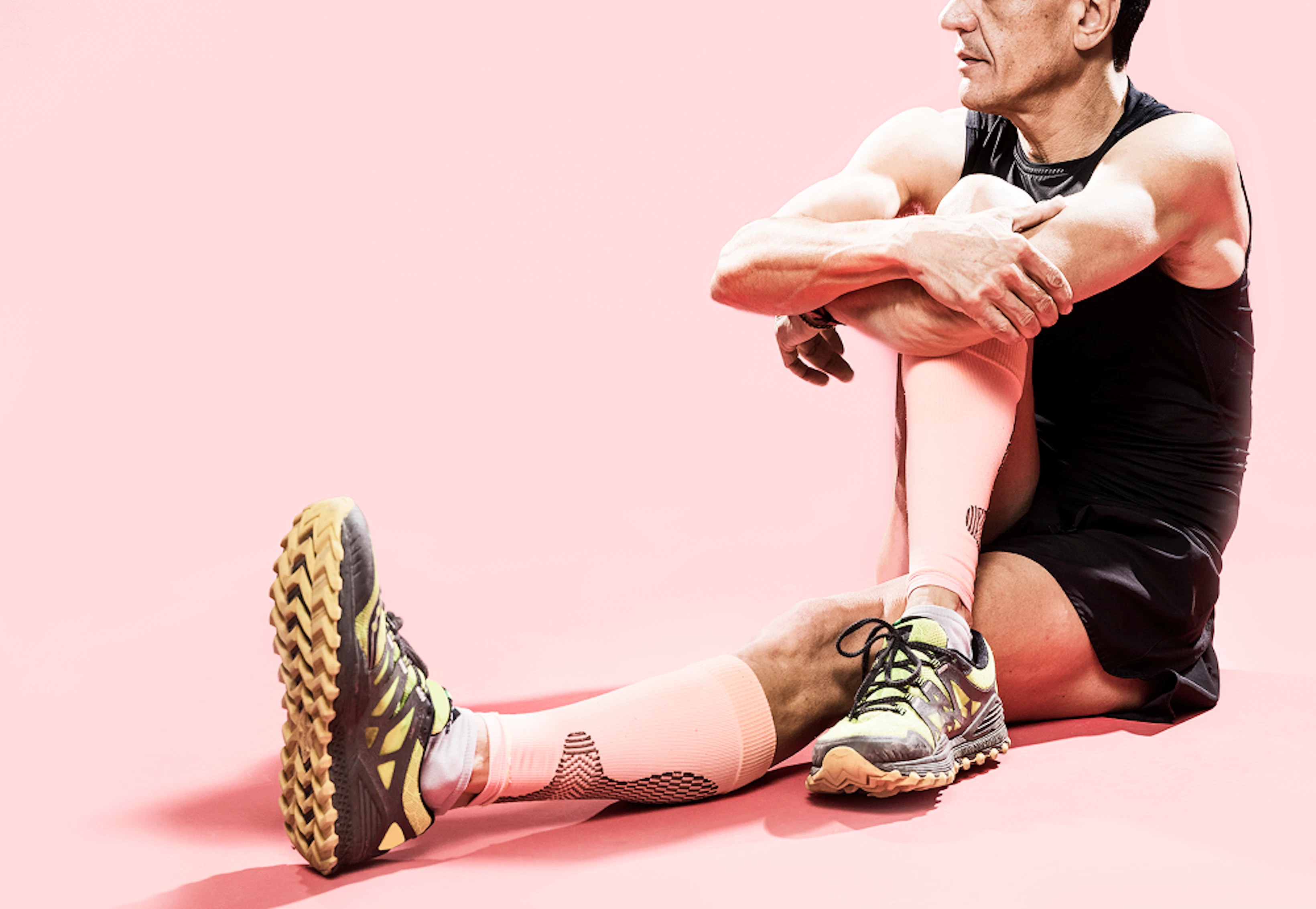 close up sportive male resting 1