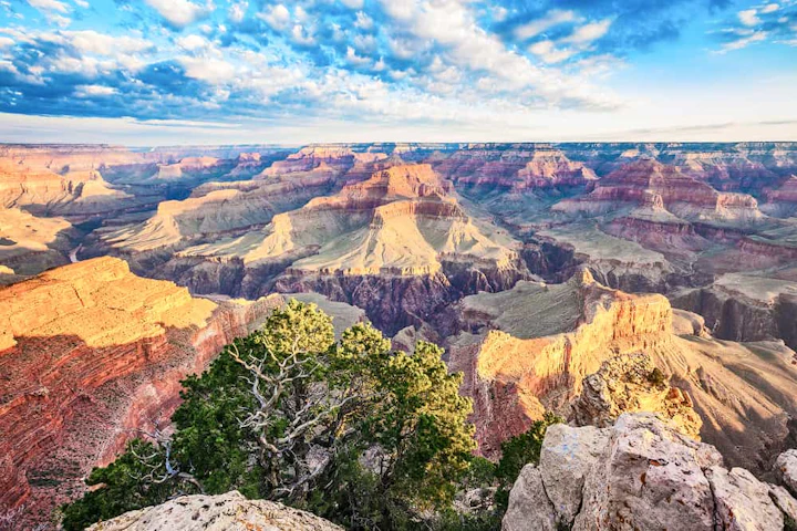 view grand canyon with morning light usa 1