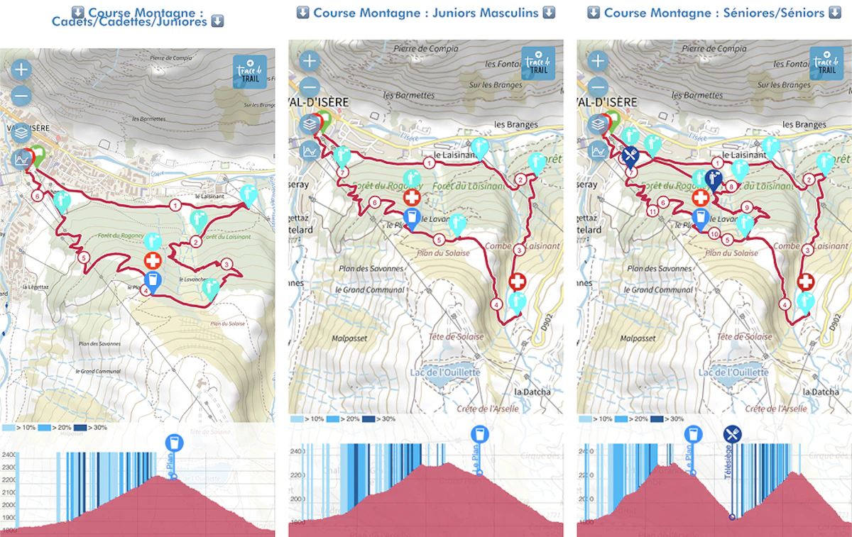 course en montagne