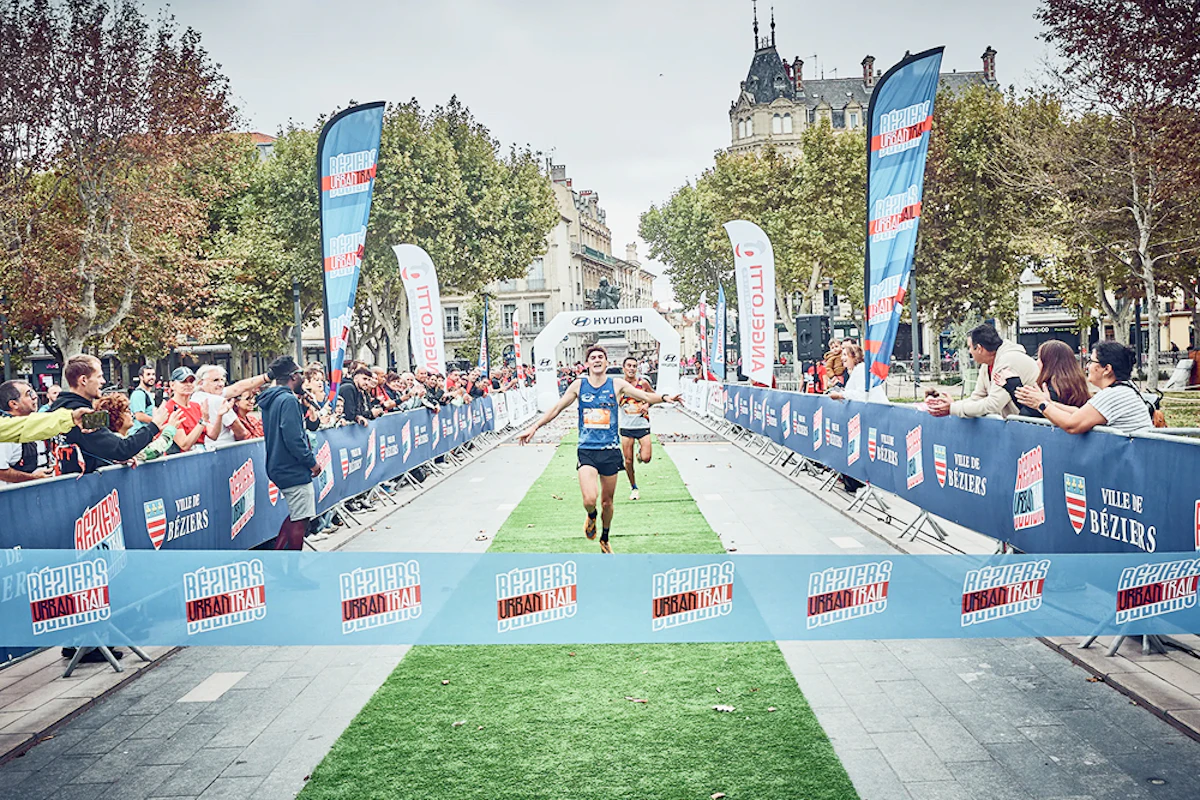 Béziers Urban Trail parcours 2025